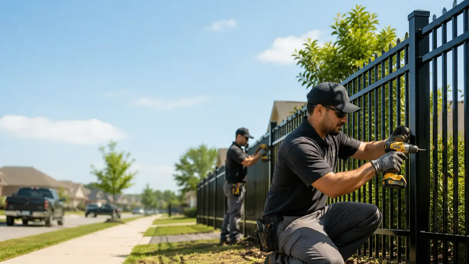 Metal Fence Installation in Brandeis, CA